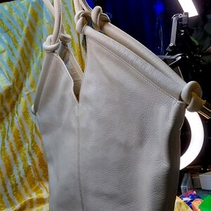 Ivory leather cross body excellent condition